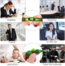 Load image into Gallery viewer, Funny Facial Expressions Squeeze Bean Fidget Toy