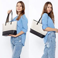 Load image into Gallery viewer, Women Fashion Tote Bags Shoulder Bag Top Handle Satchel Purse Set 3pcs
