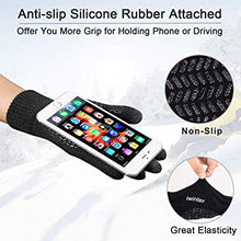 Load image into Gallery viewer, Winter Knit Beanie Hat Neck Warmer Scarf and Touch Screen Gloves Set 3 Pcs Fleece Lined Skull Cap for Men Women