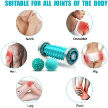 Load image into Gallery viewer, Foot Massage Roller and Spiky Massage Ball Set