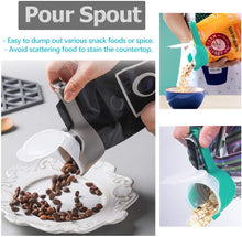 Load image into Gallery viewer, Food Storage Bag Sealing Clips with Pour Spouts