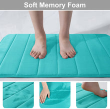 Load image into Gallery viewer, U-Shaped Non Slip Memory Foam Contour Toilet Bath Rug