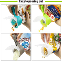 Load image into Gallery viewer, Food Storage Bag Sealing Clips with Pour Spouts
