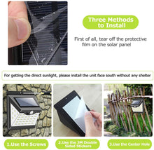 Load image into Gallery viewer, 40 LED Waterproof Outdoor Solar Motion Sensor Lights