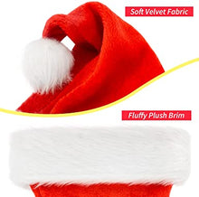 Load image into Gallery viewer, Unisex Velvet Comfort Christmas Hats For Adults, Kids