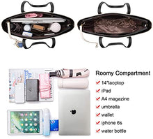 Load image into Gallery viewer, Women Fashion Tote Bags Shoulder Bag Top Handle Satchel Purse Set 3pcs