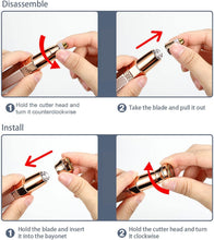 Load image into Gallery viewer, 4 in 1 Razor Epilator