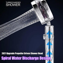 Load image into Gallery viewer, 360° Rotating High Pressure Water Saving Spray Turbo Shower Head
