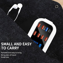 Load image into Gallery viewer, 8 Ports Quick Charge 3.0 Led Display USB Charger