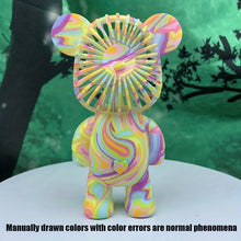 Load image into Gallery viewer, Cartoon Bear Mini USB Rechargeable Fan