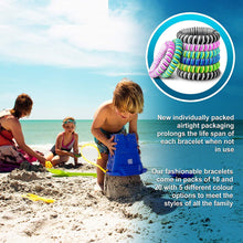 Load image into Gallery viewer, 10 PACK Waterproof Natural Mosquito Insects Repellent Bracelet Bug Bands