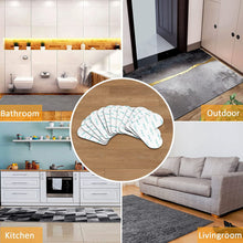 Load image into Gallery viewer, 12 Pack Rug Gripper Double Sided Non Slip Rug Pads Rug Tape Stickers