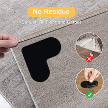 Load image into Gallery viewer, 12 Pack Rug Gripper Double Sided Non Slip Rug Pads Rug Tape Stickers