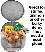 Load image into Gallery viewer, Hat Storage Bucket with Window Home Storage Organizer