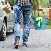 Load image into Gallery viewer, Collapsible Multi-use Portable Cleaning Fishing Camping Silicone Bucket