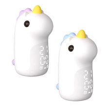 Load image into Gallery viewer, Cute Unicorn Night Light Alarm Clock