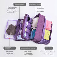 Load image into Gallery viewer, Portable Travel Underwear Bra Storage Bag