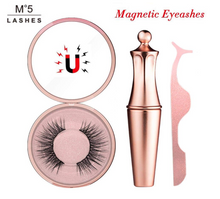 Load image into Gallery viewer, 3D Magnetic Eyelashes and Eyeliner Set