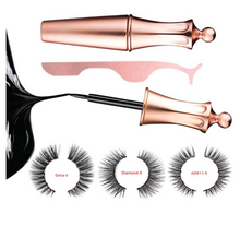 Load image into Gallery viewer, 3D Magnetic Eyelashes and Eyeliner Set