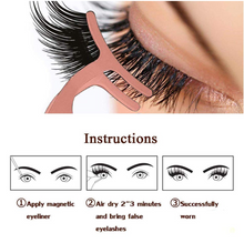 Load image into Gallery viewer, 3D Magnetic Eyelashes and Eyeliner Set