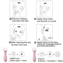 Load image into Gallery viewer, Beauty Device Ionic Clean Wrinkle Removal Skin Lift Facial Massager