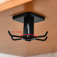 Load image into Gallery viewer, 3 Pack Kitchen Organizer Storage Holder Rack With 6 Rotatable Hooks