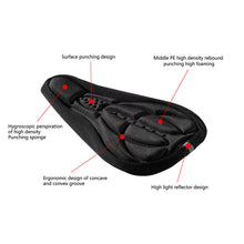 Load image into Gallery viewer, 3D Bicycle Soft Bike Seat Cover Comfortable Foam Seat Cushion
