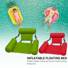 Load image into Gallery viewer, Summer Inflatable Chair Foldable Floating Row PVC Swimming Pool