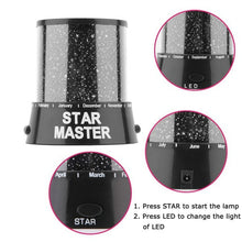 Load image into Gallery viewer, Romantic LED Starry Night Sky Projector Lamp