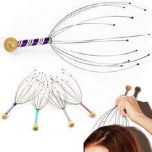 Load image into Gallery viewer, Octopus Head Massager Scalp Relaxation Relief Body Massager