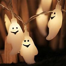 Load image into Gallery viewer, 3M 20Led Halloween Pumpkin Ghost Skeletons Bat Spider Led Light String Festival Lights
