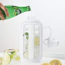 Load image into Gallery viewer, 2 In 1 Portable Creative Ice Bottle Cubic Container DIY Ice Cube Round Tray Mold