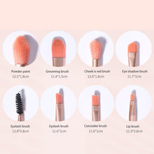 Load image into Gallery viewer, 8PCS Makeup Brushes Tools Shadow kit Eyeliner set