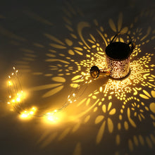 Load image into Gallery viewer, Watering Can Solar Garden Landscape Path LED String Lights