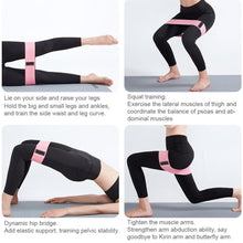 Load image into Gallery viewer, 3PCS Elastic Resistance Bands Yoga Bands