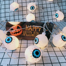 Load image into Gallery viewer, 3M 20Led Halloween Pumpkin Ghost Skeletons Bat Spider Led Light String Festival Lights