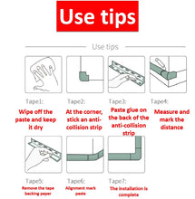 Load image into Gallery viewer, 2M Length Table Guard Strip Baby Safety Products Glass Edge Furniture Corner Protection