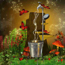 Load image into Gallery viewer, Solar Light Garden Metal Watering Lighting Courtyard Decoration