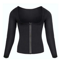 Load image into Gallery viewer, Women Neoprene Weight Loss Top Hot Sweat Workout Long Sleeve Body Shaper