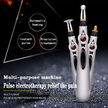 Load image into Gallery viewer, 3 In 1 Electric Meridians Laser Magnet Therapy Massage Pen