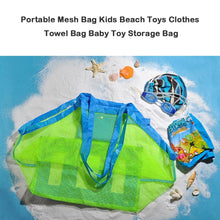 Load image into Gallery viewer, Portable Mesh Bag Kids Beach Toys Clothes Towel Package