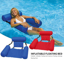 Load image into Gallery viewer, Summer Inflatable Chair Foldable Floating Row PVC Swimming Pool