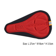 Load image into Gallery viewer, 3D Bicycle Soft Bike Seat Cover Comfortable Foam Seat Cushion