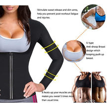Load image into Gallery viewer, Women Neoprene Weight Loss Top Hot Sweat Workout Long Sleeve Body Shaper