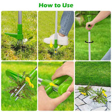Load image into Gallery viewer, Long Handle Durable Garden Lawn Weeder Outdoor Yard Grass Root Puller Tools