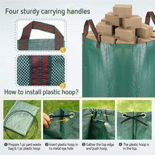 Load image into Gallery viewer, Large Capacity Heavy Duty Garden Waste Bag
