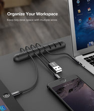 Load image into Gallery viewer, Ugreen Cable Organizer Silicone USB Cable Winder Flexible Cable Management Clips