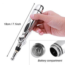 Load image into Gallery viewer, 3 In 1 Electric Meridians Laser Magnet Therapy Massage Pen