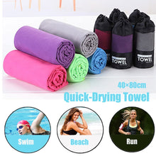 Load image into Gallery viewer, Quick Dry Towel Ultralight Camping Compact Swimming Towels
