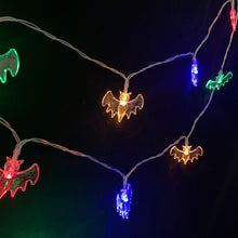 Load image into Gallery viewer, 3M 20Led Halloween Pumpkin Ghost Skeletons Bat Spider Led Light String Festival Lights